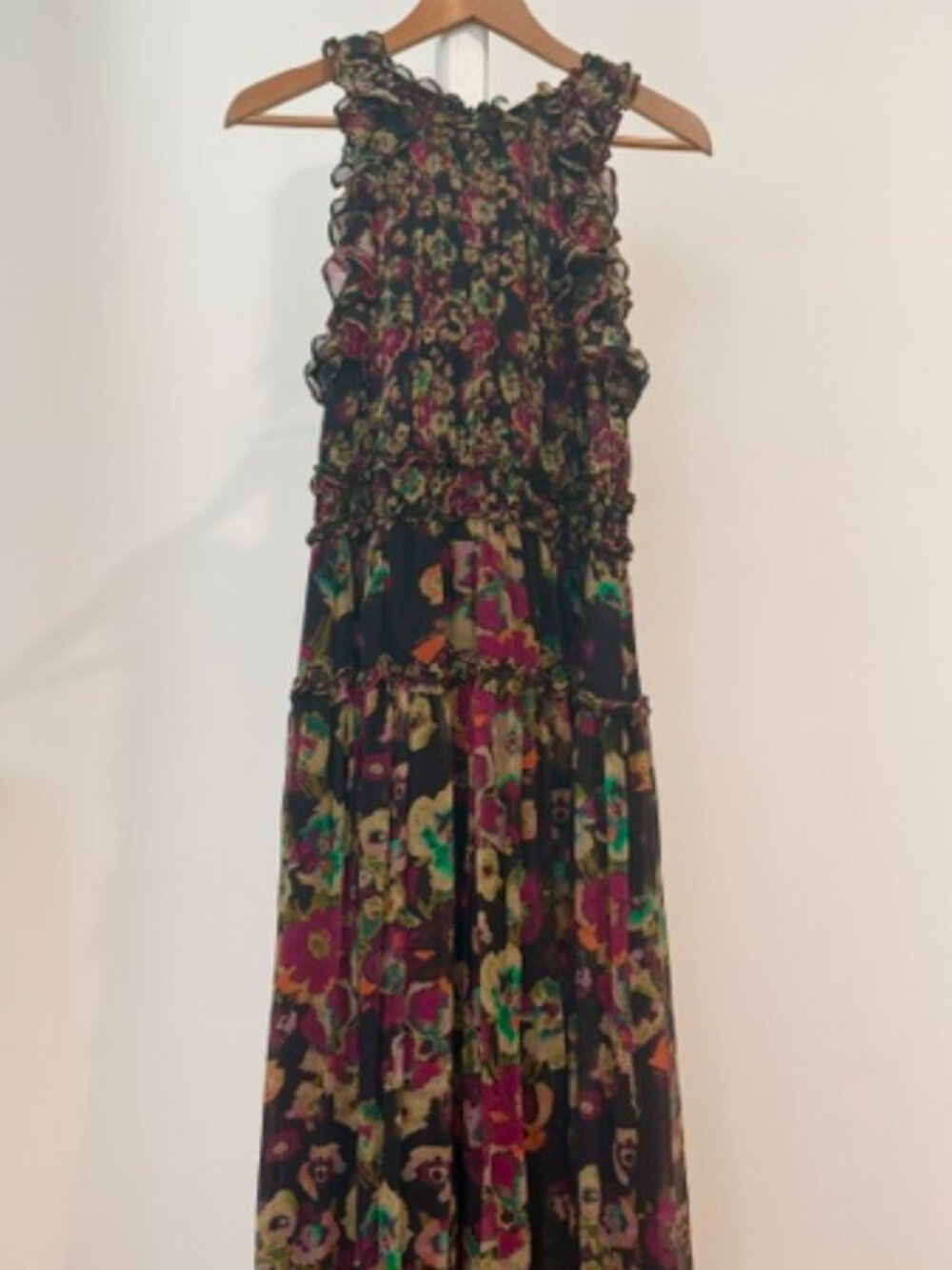 Ulla Johnson New York Dress Size 8 Silk - Picture 11 of 12